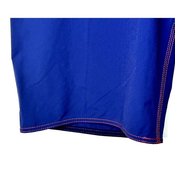 Tommy Bahama Mens Board Shorts Hawaiian Relax Blue Red Floral Print Size 34 - Picture 8 of 16